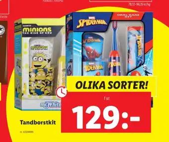 Lidl Minioner eltandborste erbjuda