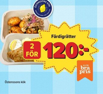 Östenssons Färdigrätter erbjuda