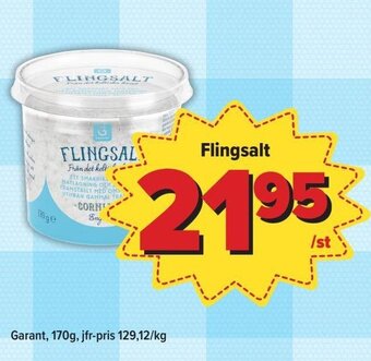 Östenssons Flingsalt Garant erbjuda