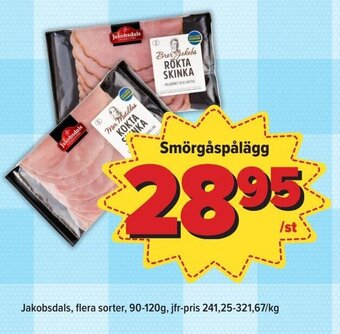 Östenssons Smörgåspålägg Jakobsdals erbjuda