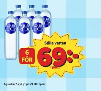 Stilla vatten Aqua d'Or