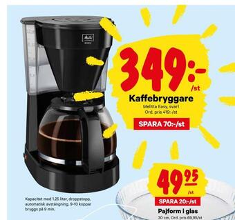 City Gross Kaffebryggare erbjuda
