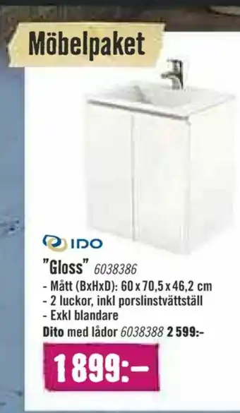 Ido Badrumsmöbel