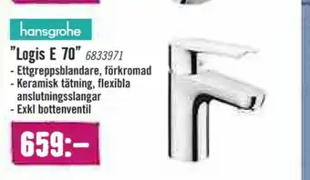 Hornbach Hansgrohe Tvättställsblandare erbjuda