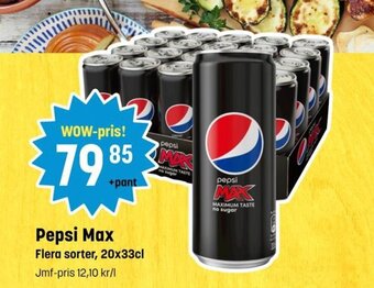 Eurocash Pepsi Max erbjuda