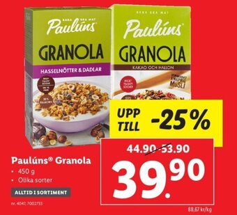 Paulúns® Granola