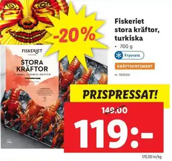 Fiskeriet stora kräftor, turkiska