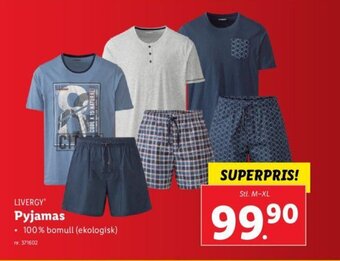 Lidl LIVERGY Pyjamas erbjuda