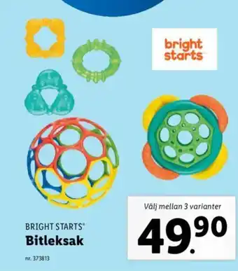 BRIGHT STARTS Bitleksak