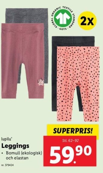 Lidl lupilu Leggings erbjuda
