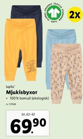 Lidl lupilu Mjukisbyxor erbjuda