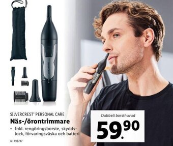 Lidl SILVERCREST PERSONAL CARE Näs-/örontrimmare erbjuda