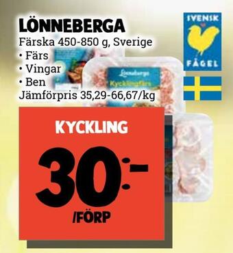 MatArket Kyckling erbjuda