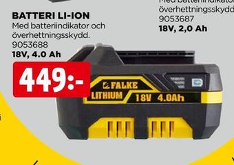 Jem&Fix Batteri li-ion erbjuda