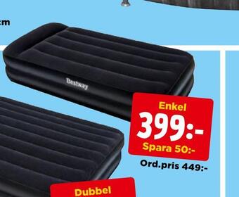 Jem&Fix Luftmadrass erbjuda
