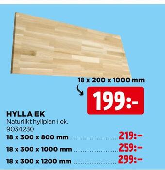 Jem&Fix Hylla ek erbjuda