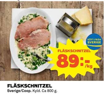 Coop Daglivs Fläskschnitzel erbjuda