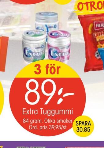 EKO Extra tuggummi erbjuda