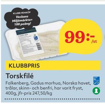 Torskfilé