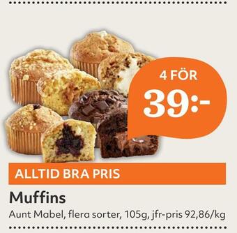Hemköp Muffins erbjuda