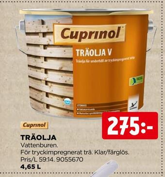 Jem&Fix Träolja erbjuda