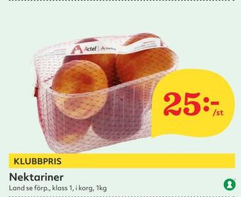 Hemköp Nektariner erbjuda