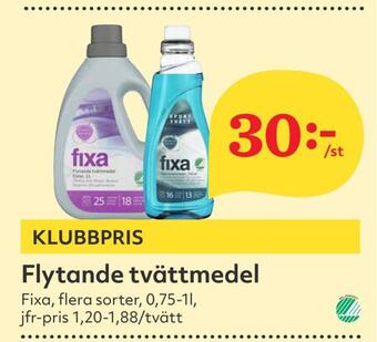 Flytande tvättmedel