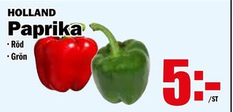 Matdax Paprika erbjuda