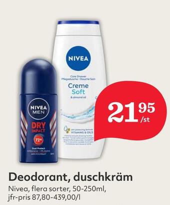 Hemköp Deodorant, duschkräm erbjuda