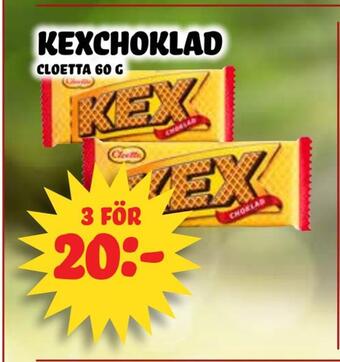 Nelins Kexchoklad erbjuda