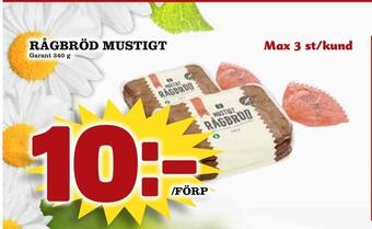 Prisma Mat Rågbröd mustigt erbjuda