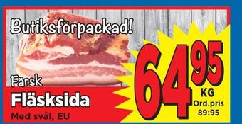 Supergrossen Fläsksida erbjuda