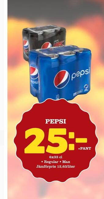 Nelins Pepsi erbjuda