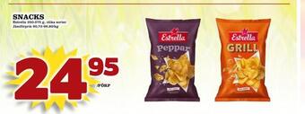 Supergrossen Snacks erbjuda
