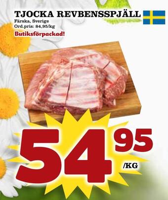 Supergrossen Tjocka revbensspjäll erbjuda
