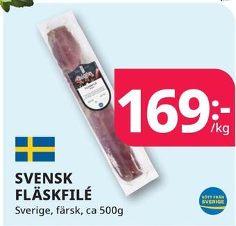 Tempo Svensk fläskfilé erbjuda