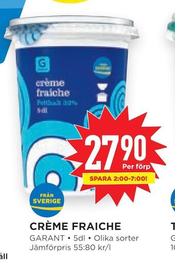 Willys Hemma Crème fraiche erbjuda