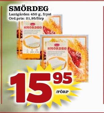 Supergrossen Smördeg erbjuda
