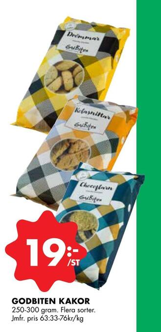 ÖoB Godbiten kakor erbjuda