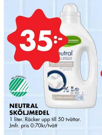 ÖoB Neutral sköljmedel erbjuda