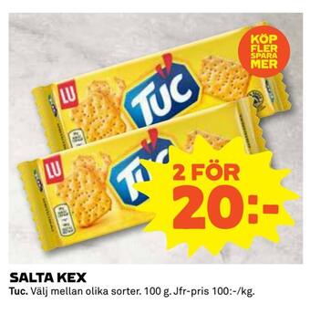 Coop Extra Salta kex erbjuda