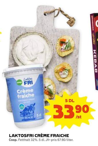 Stora Coop Laktosfri crème fraiche erbjuda
