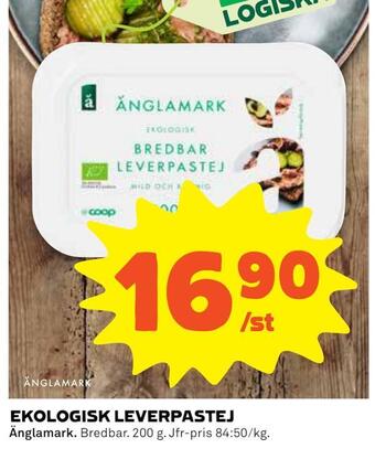 Coop Extra Ekologisk leverpastej erbjuda