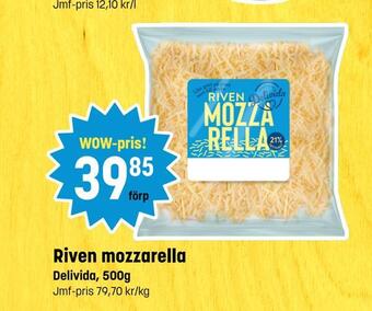 Eurocash Riven mozzarella erbjuda