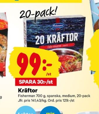 City Gross Fiskeriet kräftor erbjuda