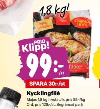 City Gross Majas kycklingfilé erbjuda