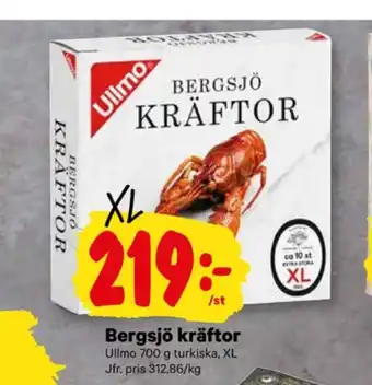 City Gross Ullmo kräftor erbjuda