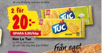 City Gross Tuc smörgåskex erbjuda