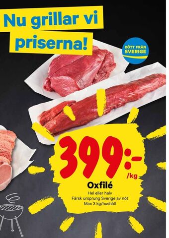 City Gross Dalsjöfors oxfilé erbjuda