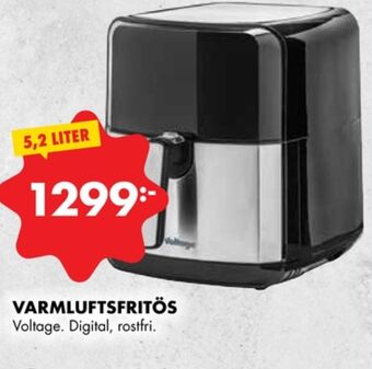 ÖoB Voltage fritös erbjuda
